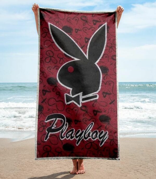 Playboy Beach Towel Accessories Soft Cotton Summer Item Fashion Luxury