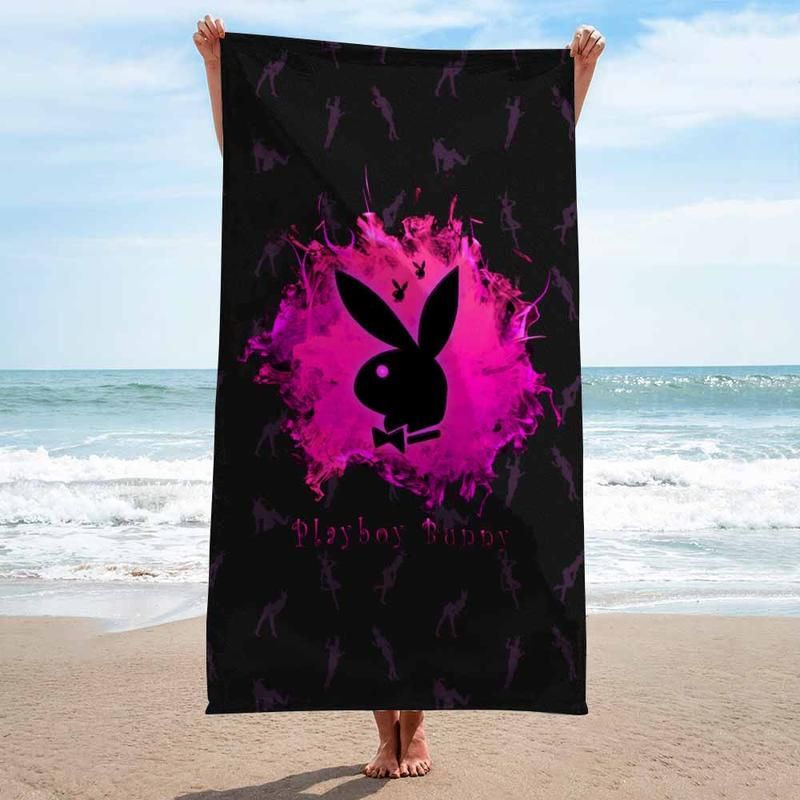 Playboy Beach Towel Summer Item Fashion Soft Cotton Accessories Luxury