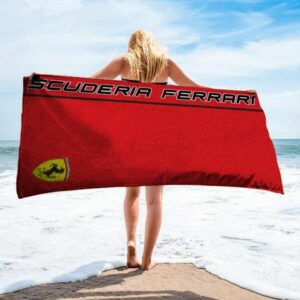 Porsche Ag Beach Towel Fashion Accessories Soft Cotton Luxury Summer Item