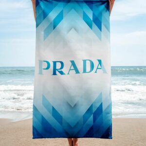 Prada Beach Towel Accessories Luxury Summer Item Soft Cotton Fashion