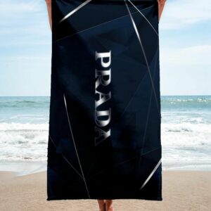 Prada Beach Towel Soft Cotton Accessories Luxury Summer Item Fashion