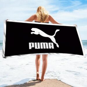 Puma Beach Towel Soft Cotton Fashion Summer Item Accessories Luxury