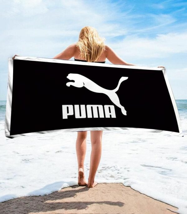 Puma Beach Towel Soft Cotton Fashion Summer Item Accessories Luxury