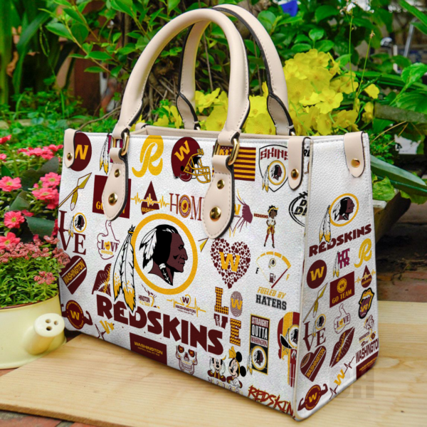 Washington Redskins lover Women Leather Hand Bag