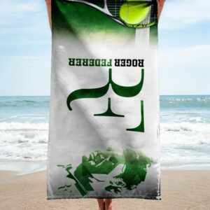 Roger Federer Beach Towel Fashion Soft Cotton Summer Item Luxury Accessories