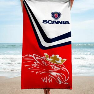 Scania Beach Towel Accessories Soft Cotton Summer Item Luxury Fashion