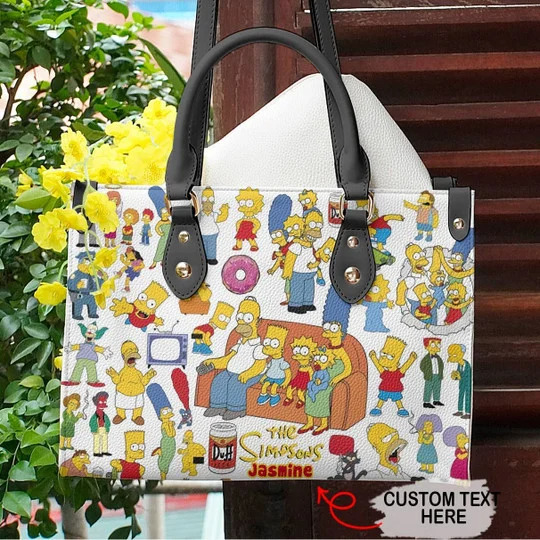 The Simpsons 1 Women Leather Hand Bag