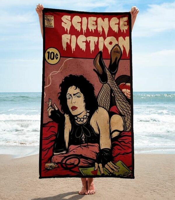 The Rocky Horror Picture Show Science Fiction Beach Towel Accessories Soft Cotton Summer Item Fashion Luxury