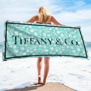 Tiffany & Co. Beach Towel Luxury Accessories Summer Item Soft Cotton Fashion