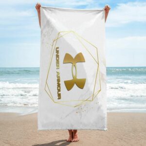 Under Armour Beach Towel Summer Item Luxury Soft Cotton Fashion Accessories