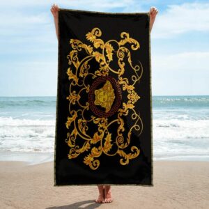 Versace Beach Towel Accessories Fashion Summer Item Luxury Soft Cotton