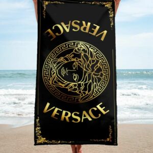 Versace Beach Towel Luxury Accessories Fashion Soft Cotton Summer Item