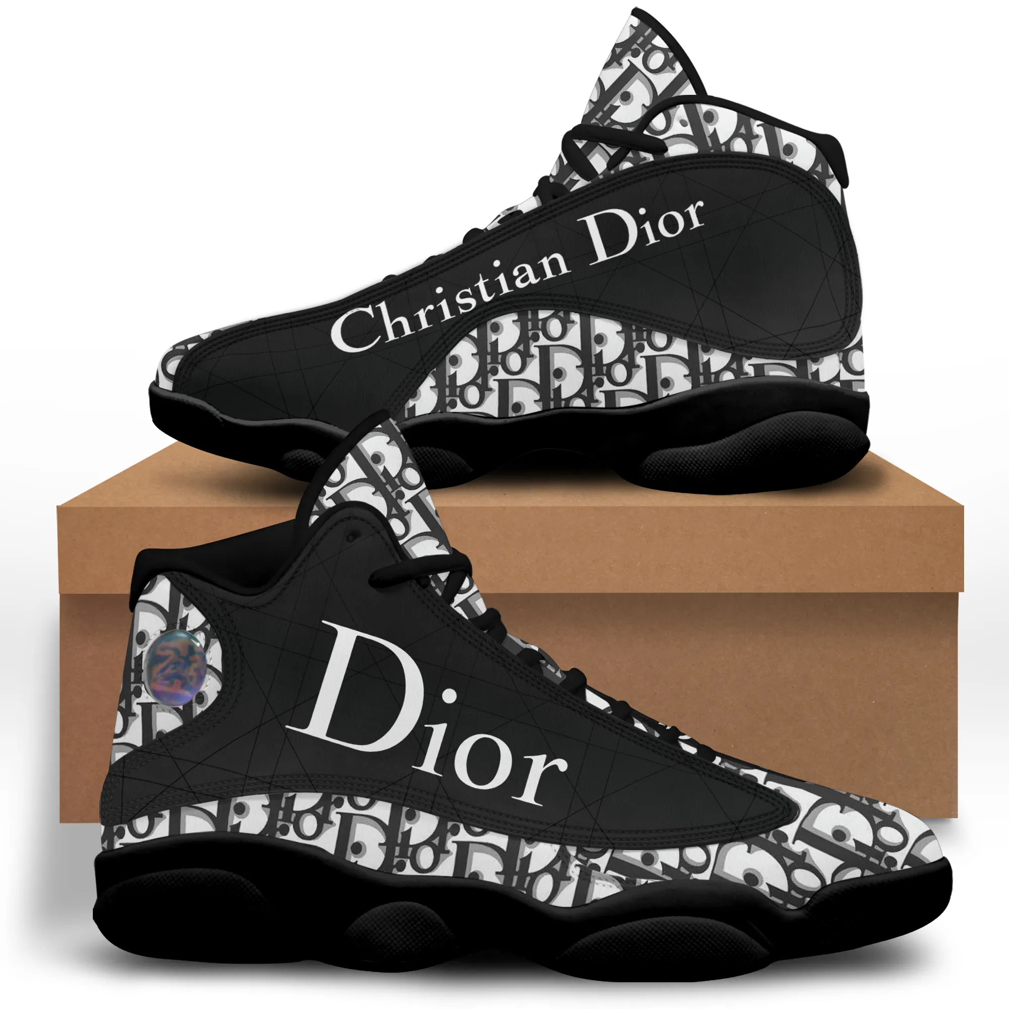 Christian Dior Air Jordan 13 Shoes Luxury Trending Fashion Sneakers