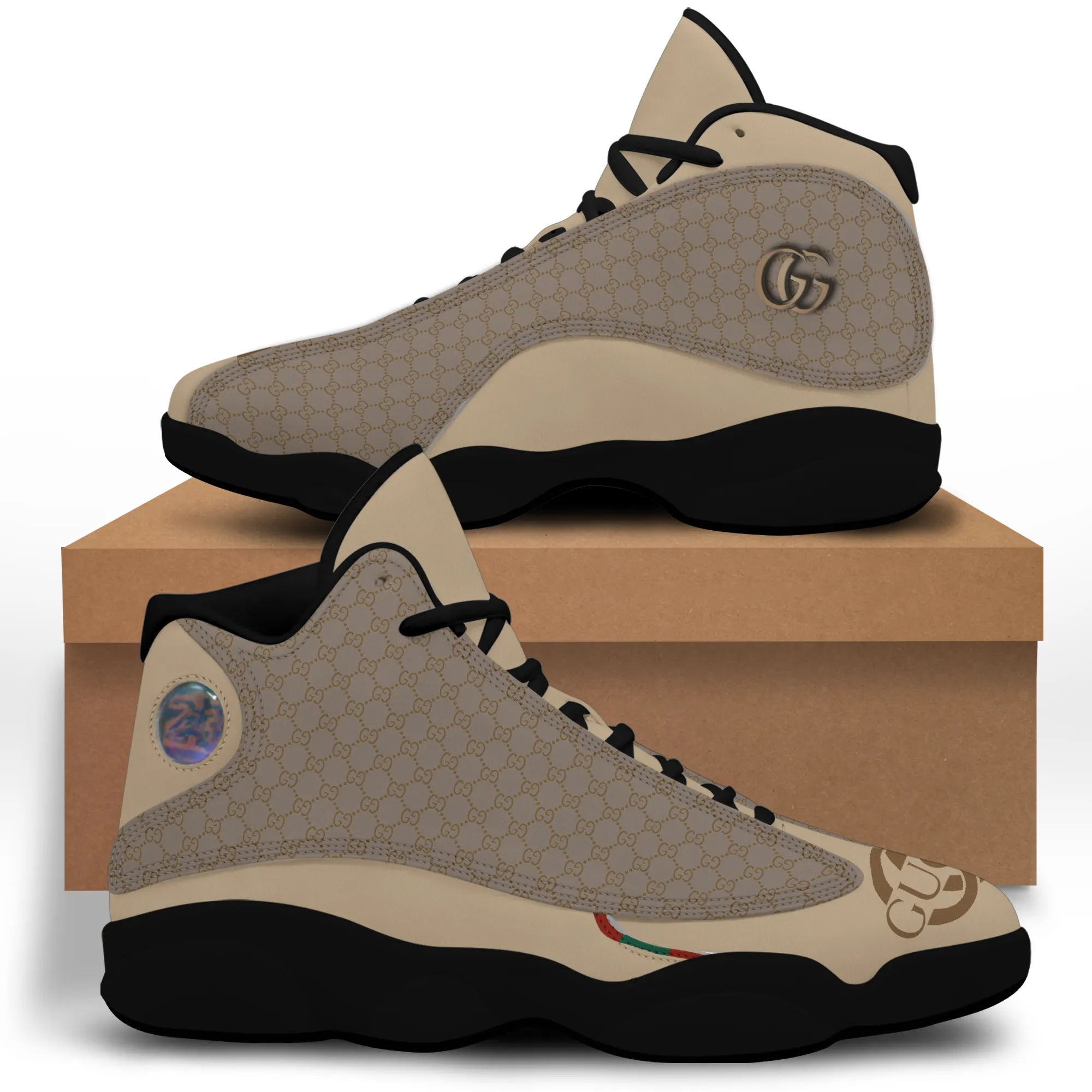 Gucci Air Jordan 13 Sneakers Fashion Trending Shoes Luxury