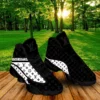 Louis Vuitton Black White Air Jordan 13 Sneakers Trending Luxury Fashion Shoes