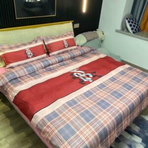 Burberry Logo Brand Bedding Set Bedroom Bedspread Luxury Home Decor