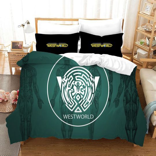 Westworld Logo Brand Bedding Set Home Decor Bedroom Luxury Bedspread