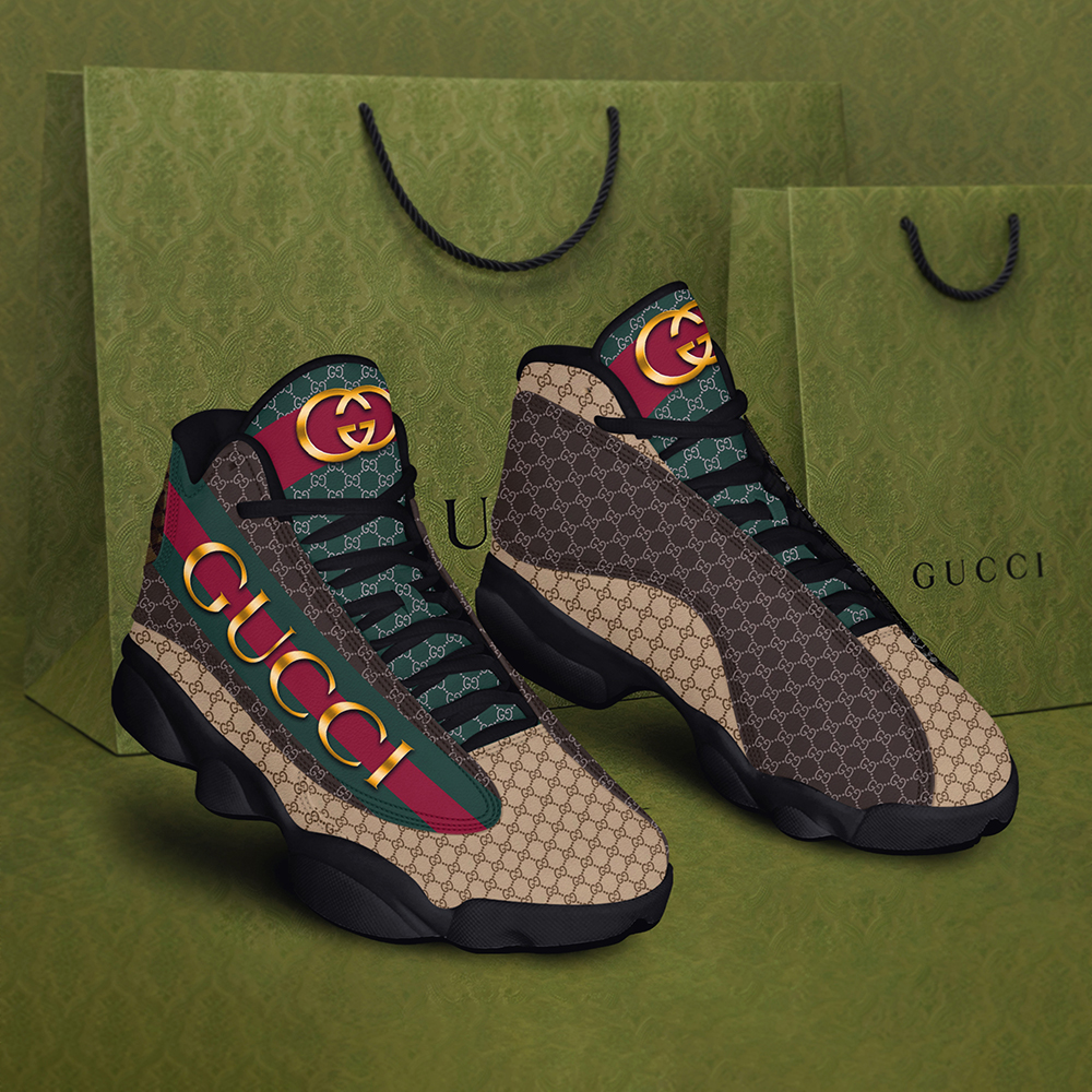 Gucci Air Jordan 13 Luxury Shoes Trending Fashion Sneakers