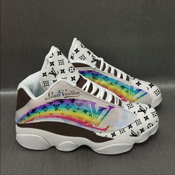 Louis Vuitton Rainbow Air Jordan 13 Trending Shoes Luxury Fashion Sneakers