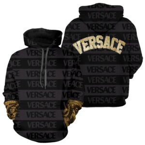 Gianni Versace Gold Type 1104 Hoodie Fashion Brand Outfit Luxury