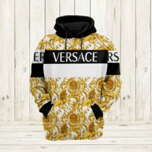 Gianni Versace Gold Type 1102 Luxury Hoodie Fashion Brand Outfit