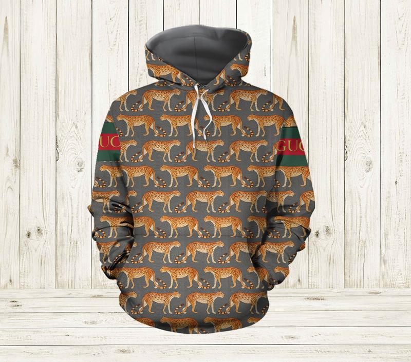 Gucci Leopard Type 1031 Luxury Hoodie Fashion Brand Outfit