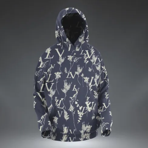 Louis Vuitton Type 610 Hoodie Fashion Brand Outfit Luxury