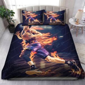 Devin Booker Phoenix Suns Nba 88 Logo Type 1176 Bedding Sets Sporty Bedroom Home Decor