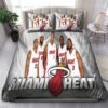 2015 Roster Miami Heat Nba 36 Logo Type 1208 Bedding Sets Sporty Bedroom Home Decor