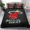Miami Heat Nba 29 Logo Type 1210 Bedding Sets Sporty Bedroom Home Decor