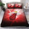 Miami Heat Nba 27 Logo Type 1216 Bedding Sets Sporty Bedroom Home Decor