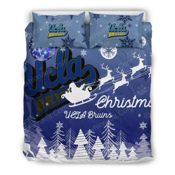 Ucla Bruins Basketball Sport 2 Logo Type 1254 Bedding Sets Sporty Bedroom Home Decor