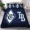 Tampa Bay Rays Mlb 172 Logo Type 1318 Bedding Sets Sporty Bedroom Home Decor