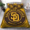 San Diego Padres Mlb 149 Logo Type 1331 Bedding Sets Sporty Bedroom Home Decor