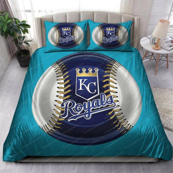 Kansas City Royals Mlb 109 Logo Type 1360 Bedding Sets Sporty Bedroom Home Decor