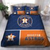 Houston Astros Mlb 104 Logo Type 1367 Bedding Sets Sporty Bedroom Home Decor