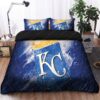 Kansas City Royals Mlb 108 Logo Type 1369 Bedding Sets Sporty Bedroom Home Decor