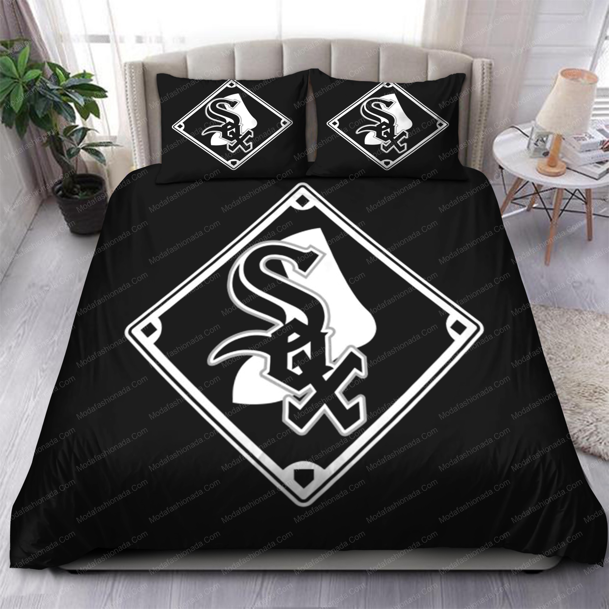 Chicago White Sox Mlb 74 Logo Type 1390 Bedding Sets Sporty Bedroom Home Decor