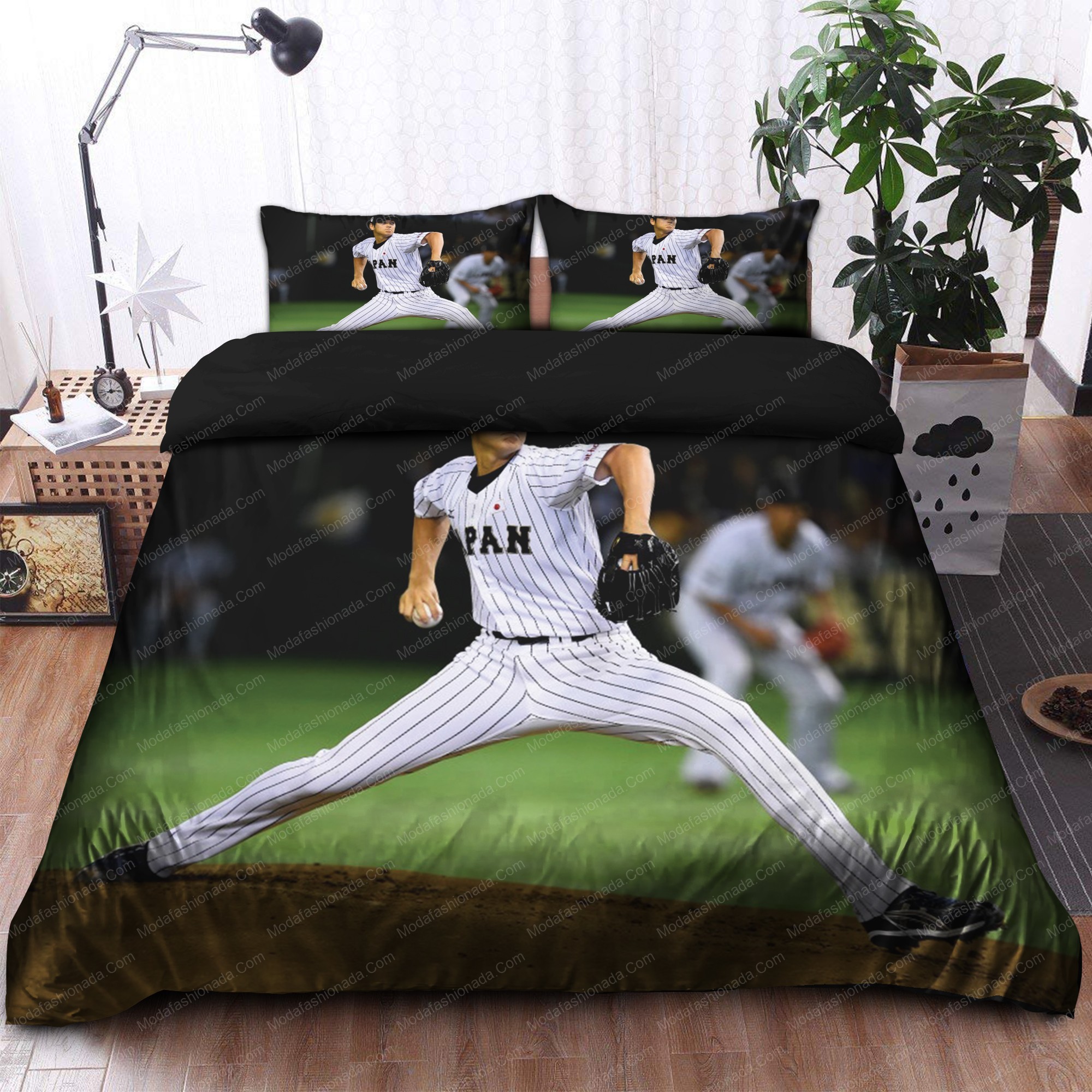 Japanese Shohei Ohtani Los Angeles Angels Mlb 32 Logo Type 1429 Bedding Sets Sporty Bedroom Home Decor