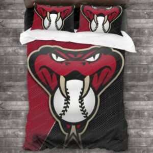 Arizona Diamondbacks Mlb Baseball National League Sport 20 Logo Type 1481 Bedding Sets Sporty Bedroom Home Decor