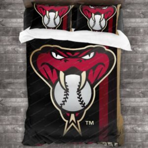 Arizona Diamondbacks Mlb Baseball National League Sport 22 Logo Type 1486 Bedding Sets Sporty Bedroom Home Decor