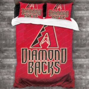 Arizona Diamondbacks Mlb Baseball National League Sport 12 Logo Type 1494 Bedding Sets Sporty Bedroom Home Decor