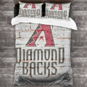 Arizona Diamondbacks Mlb Baseball National League Sport 7 Logo Type 1498 Bedding Sets Sporty Bedroom Home Decor