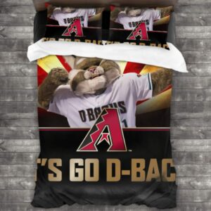 Arizona Diamondbacks Mlb Baseball National League Sport 4 Logo Type 1503 Bedding Sets Sporty Bedroom Home Decor