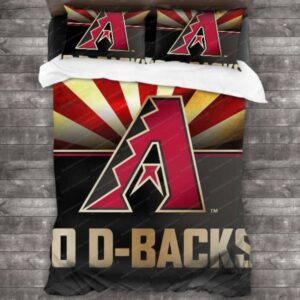 Arizona Diamondbacks Mlb Baseball National League Sport 18 Logo Type 1505 Bedding Sets Sporty Bedroom Home Decor