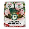 Oakland Athletics Baseball Sport 2 Logo Type 1553 Bedding Sets Sporty Bedroom Home Decor