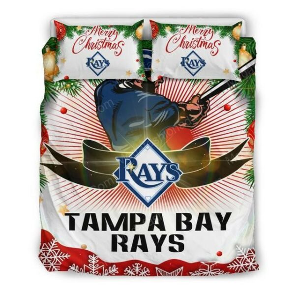 Tampa Bay Rays Baseball Sport 2 Logo Type 1560 Bedding Sets Sporty Bedroom Home Decor