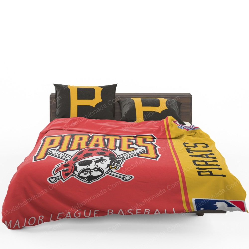 Pittsburgh Pirates Mlb Baseball National League Sport 1 Logo Type 1568 Bedding Sets Sporty Bedroom Home Decor