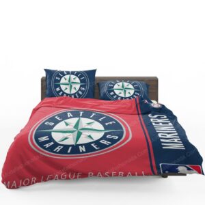 Seattle Mariners Mlb Baseball American League Sport 1 Logo Type 1580 Bedding Sets Sporty Bedroom Home Decor