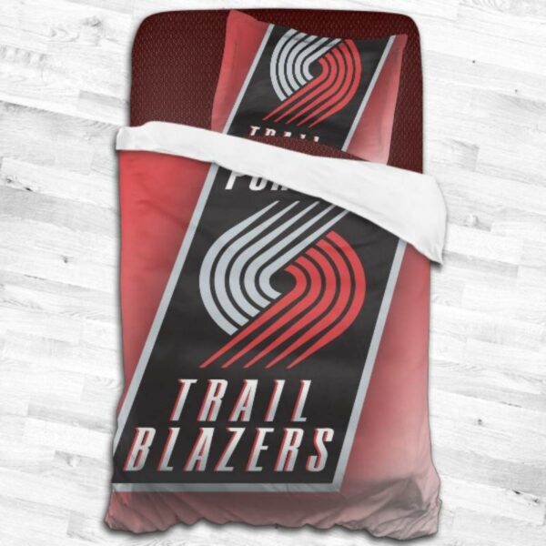 Portland Trail Blazers Logo Type 1666 Bedding Sets Sporty Bedroom Home Decor